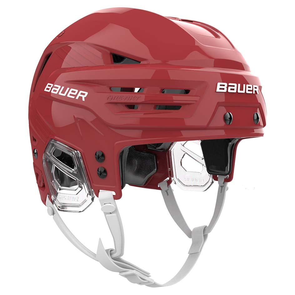 Bauer Re-Akt 90 Hockey Helmet - Small / Red - Head & Face Protection