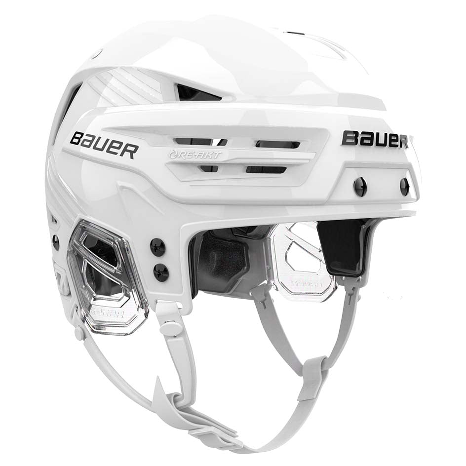 Bauer Re-Akt 90 Hockey Helmet - Small / White - Head & Face Protection