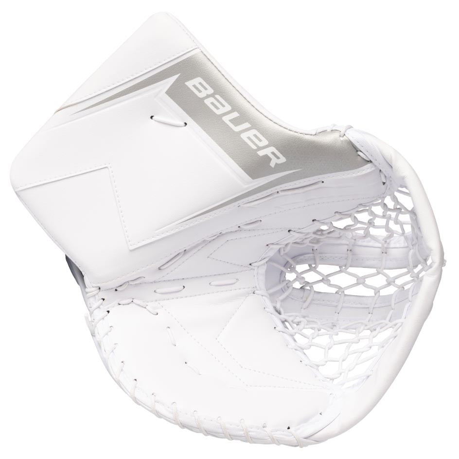 Bauer SV-Pro Goalie Catch Glove Junior - White - Goalie Catchers