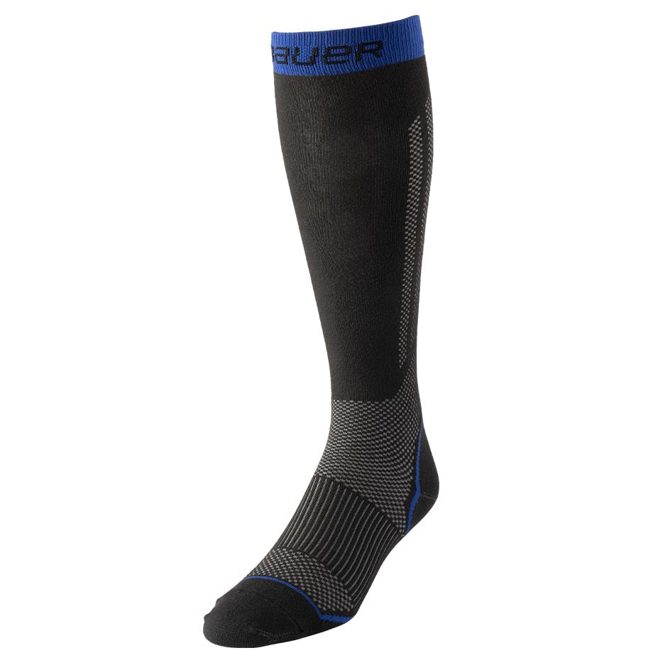 Bauer Tall Performance Skate Sock Senior S25 - X-Small - Skate Socks