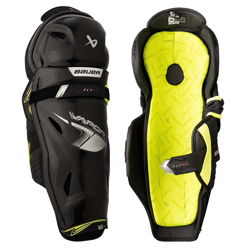 Bauer Vapor Fly40 Shin Guards Junior - 11’’ - Ice Hockey Shin Guards