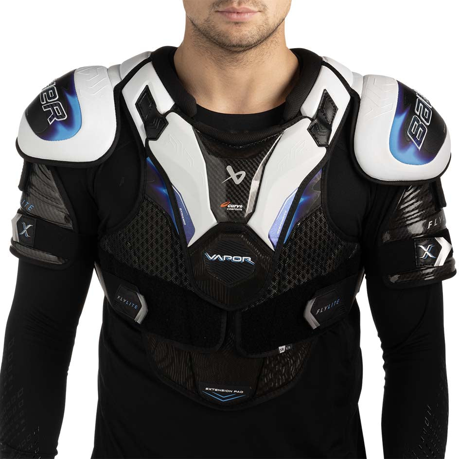Bauer Vapor FlyLite Shoulder Pads Intermediate - Medium - Ice Hockey Shoulder Pads