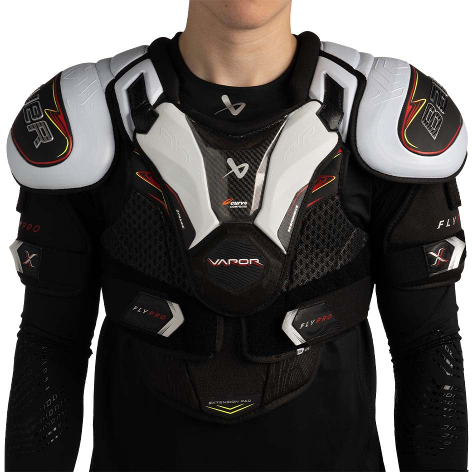 Bauer Vapor FlyPro Shoulder Pads Intermediate - Medium - Ice Hockey Shoulder Pads