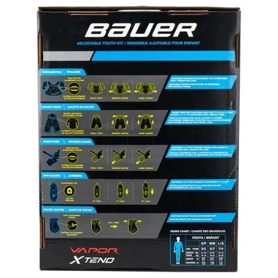 Bauer Vapor XTEND Youth Starter Kit - Youth Age 3-9 - Other Ice Hockey Protection