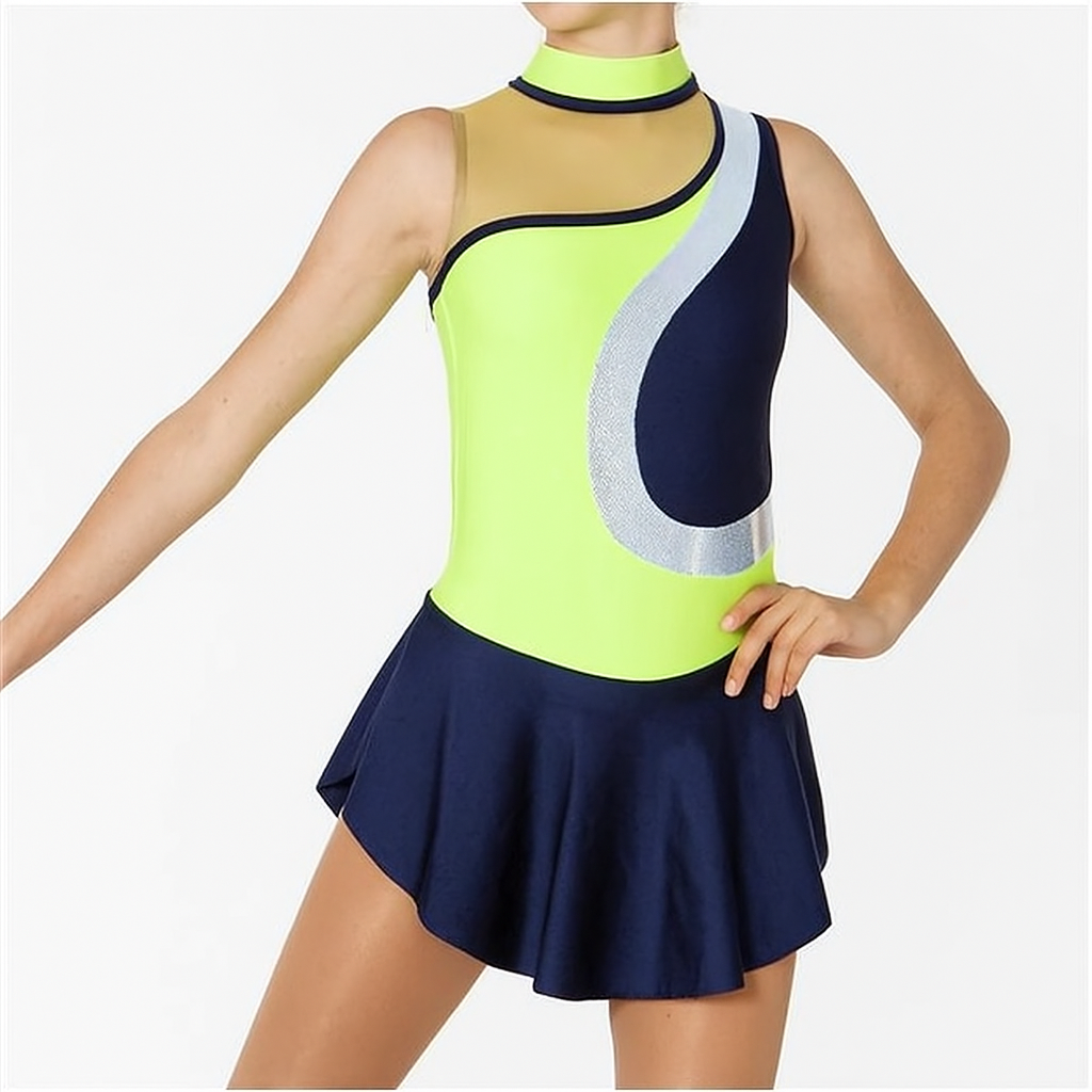 Intermezzo Ice Skating Dress 31505 in Green