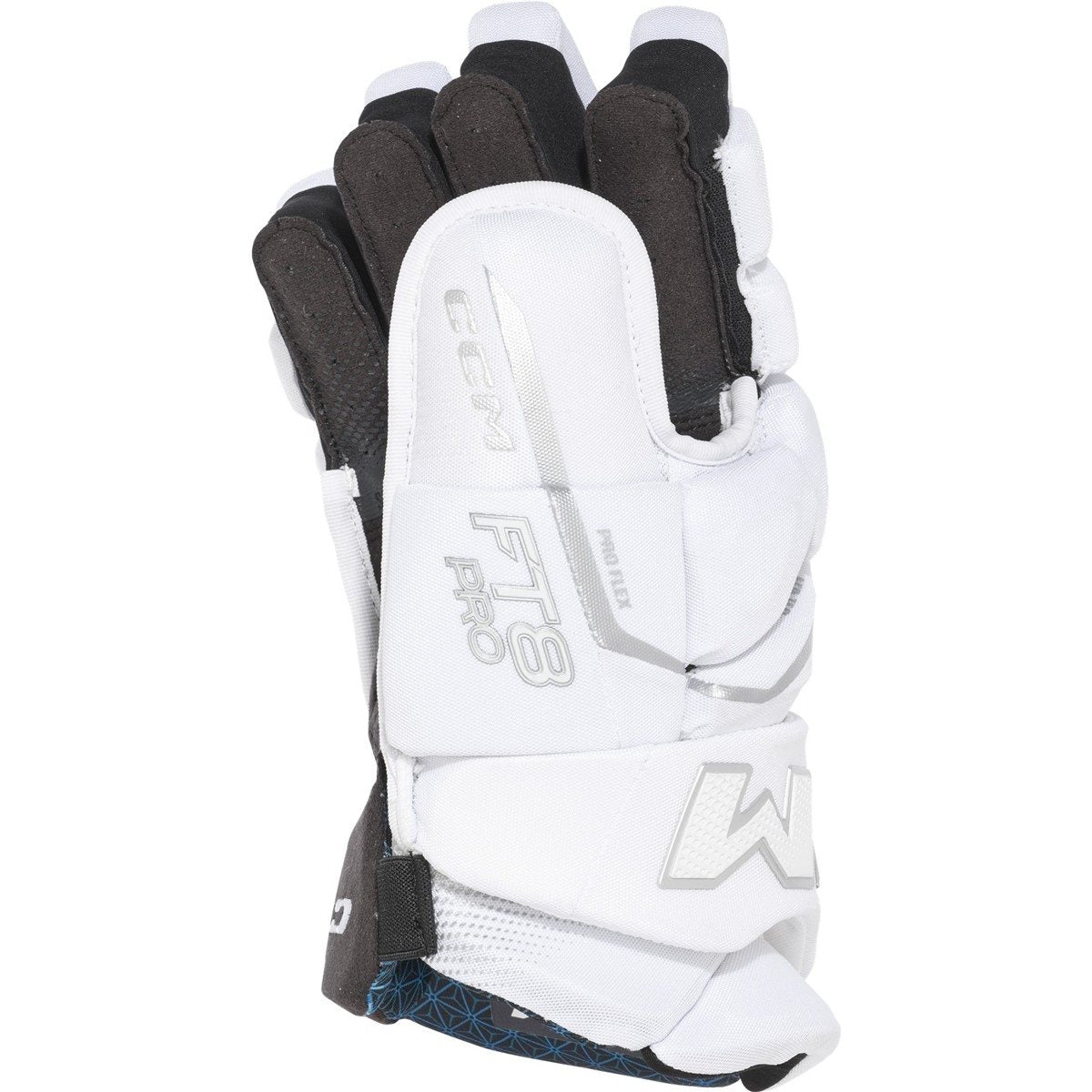 CCM JETSPEED FT8 PRO Hockey Gloves Junior White Edition