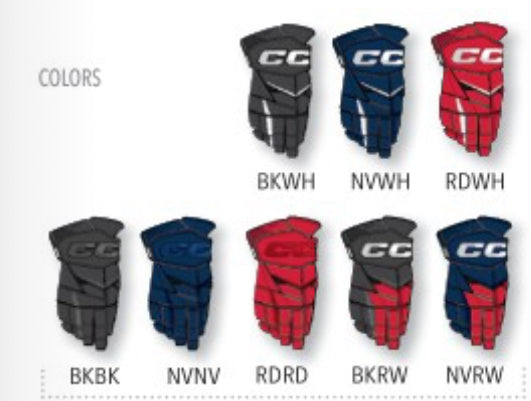 CCM JETSPEED FT8 PRO Hockey Gloves Junior - Ice Hockey Gloves