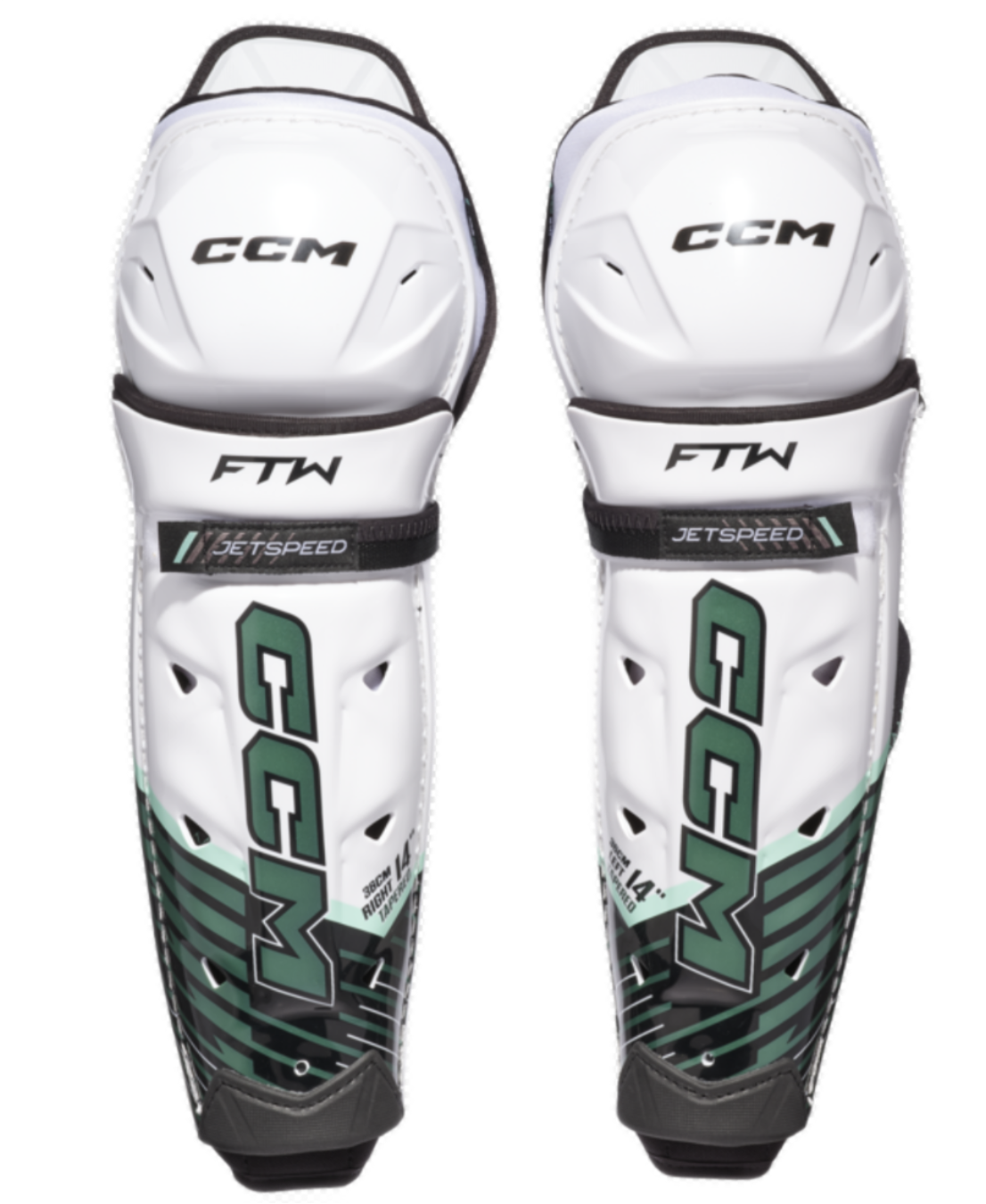 CCM Jetspeed FTW Shin Guards Senior - Senior / 12’’ - Women’s Ice Hockey Shin Guards
