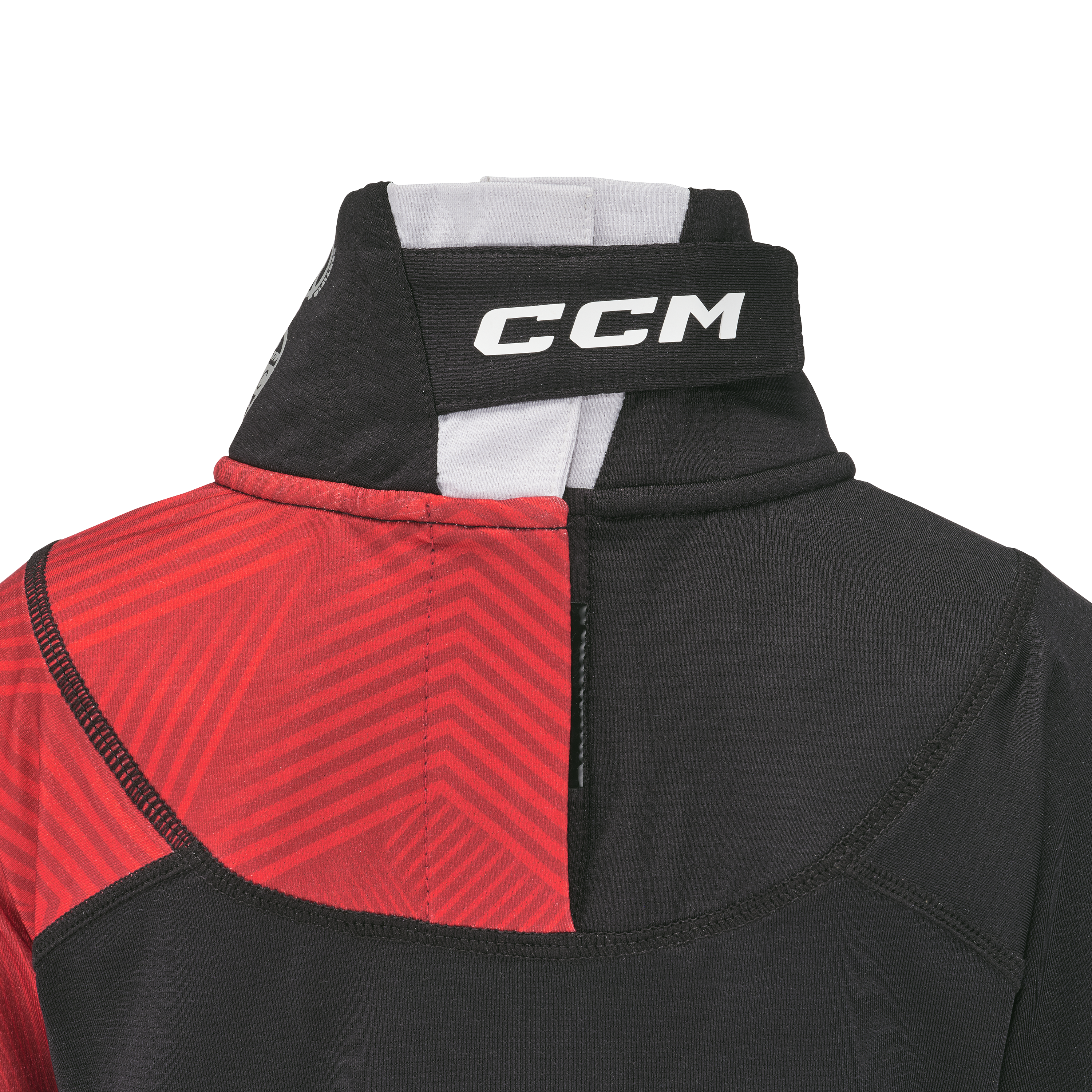 CCM Long Sleeve Top with Neck Guard Youth - ICE HOCKEY BASE LAYERS