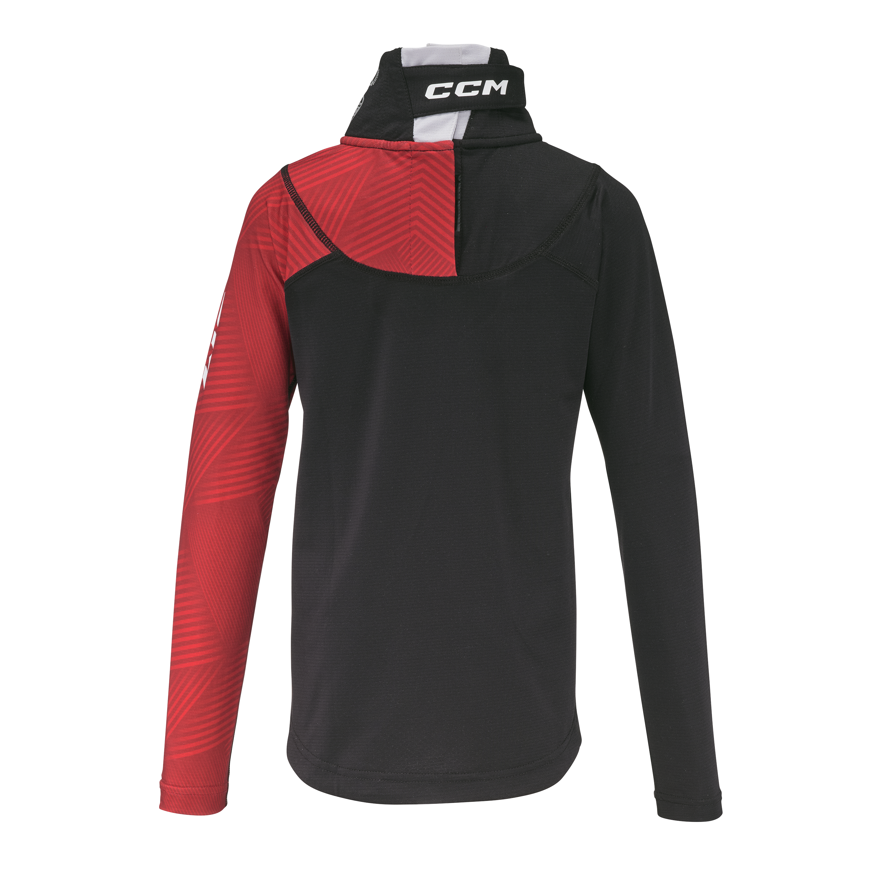 CCM Long Sleeve Top with Neck Guard Youth - ICE HOCKEY BASE LAYERS