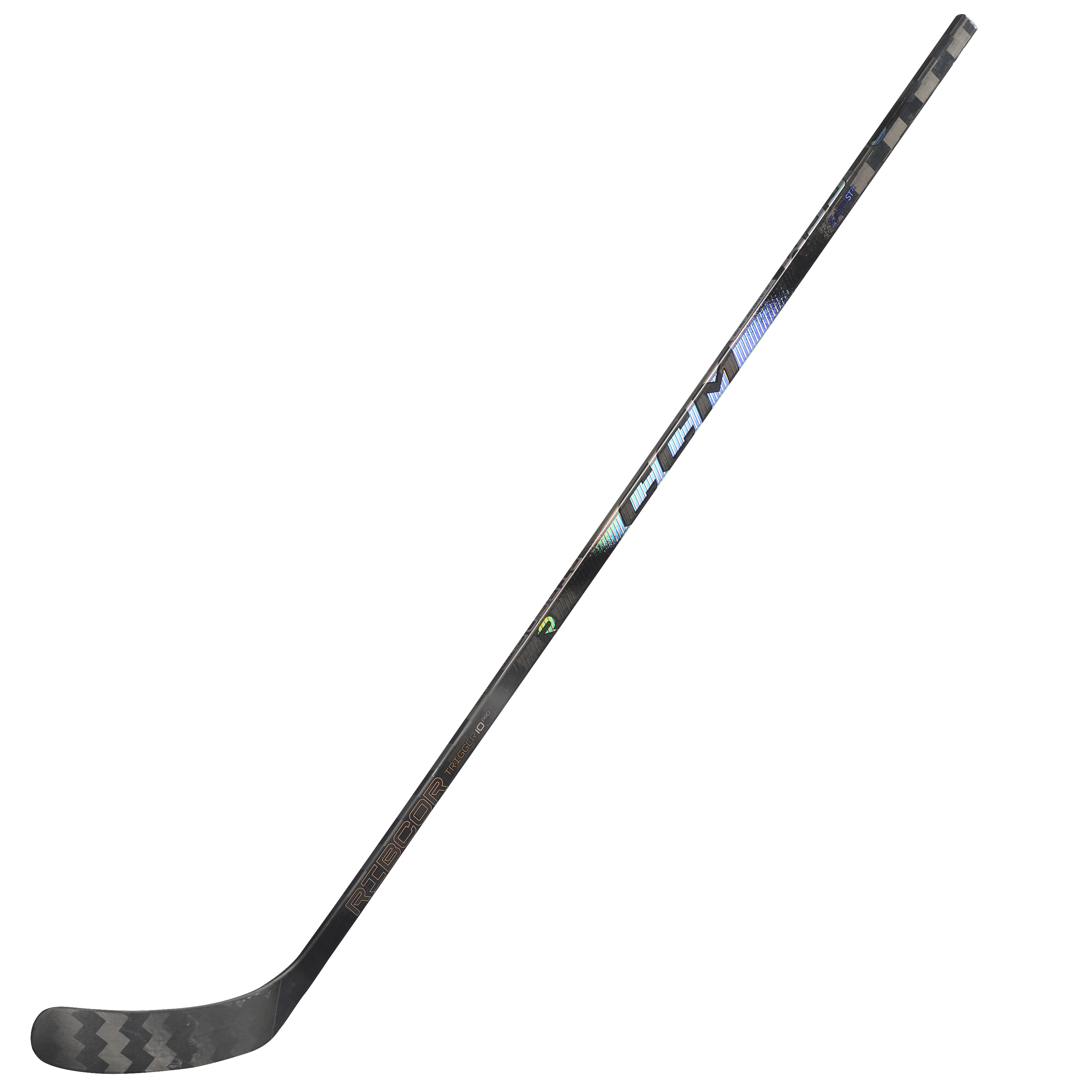 CCM RIBCOR TRIGGER 10 PRO Hockey Stick Youth - Chrome Edition - Left / 30 / P28 - Ice Hockey Sticks