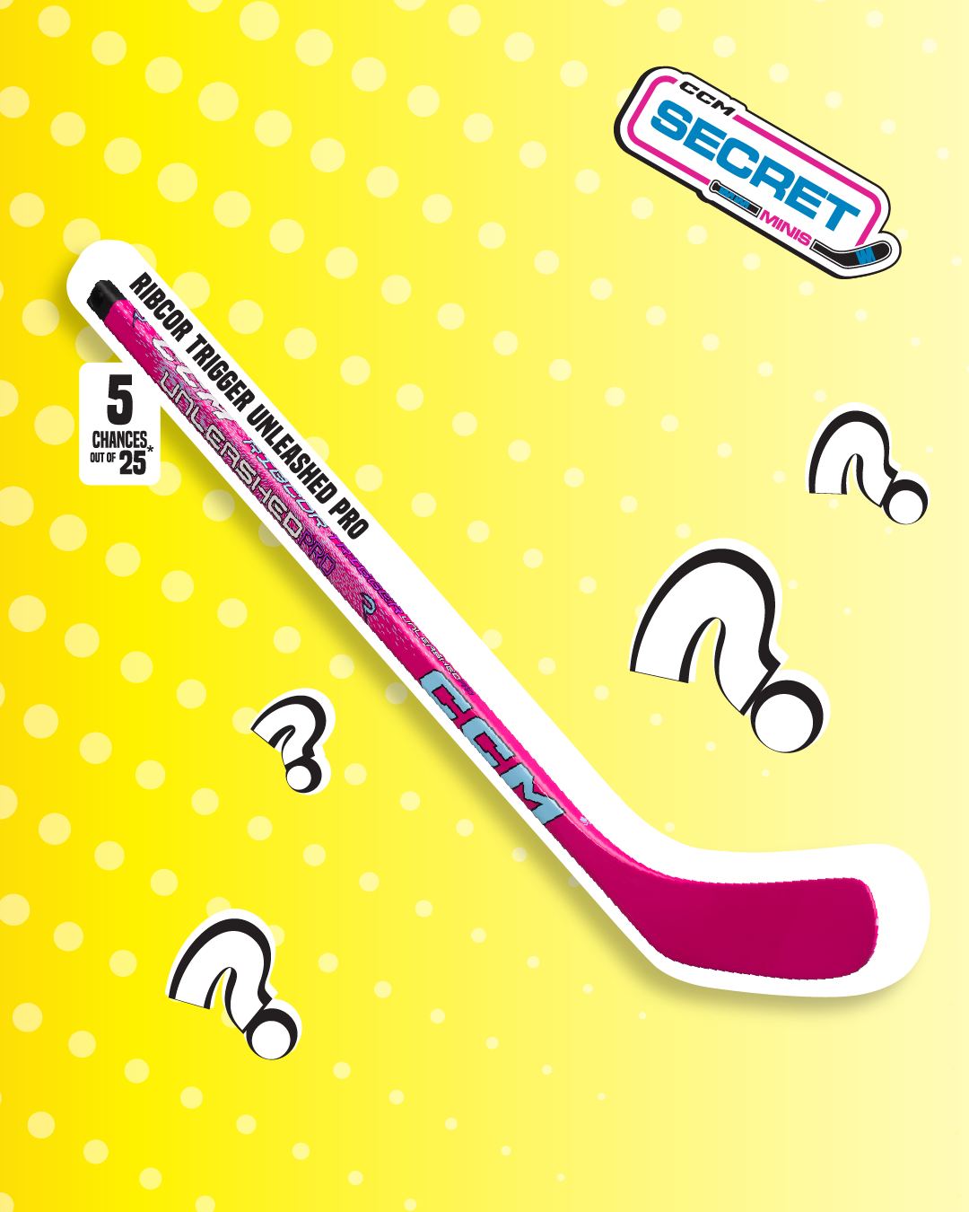 CCM Secret Mini Sticks 2026 Edition - Mini Hockey