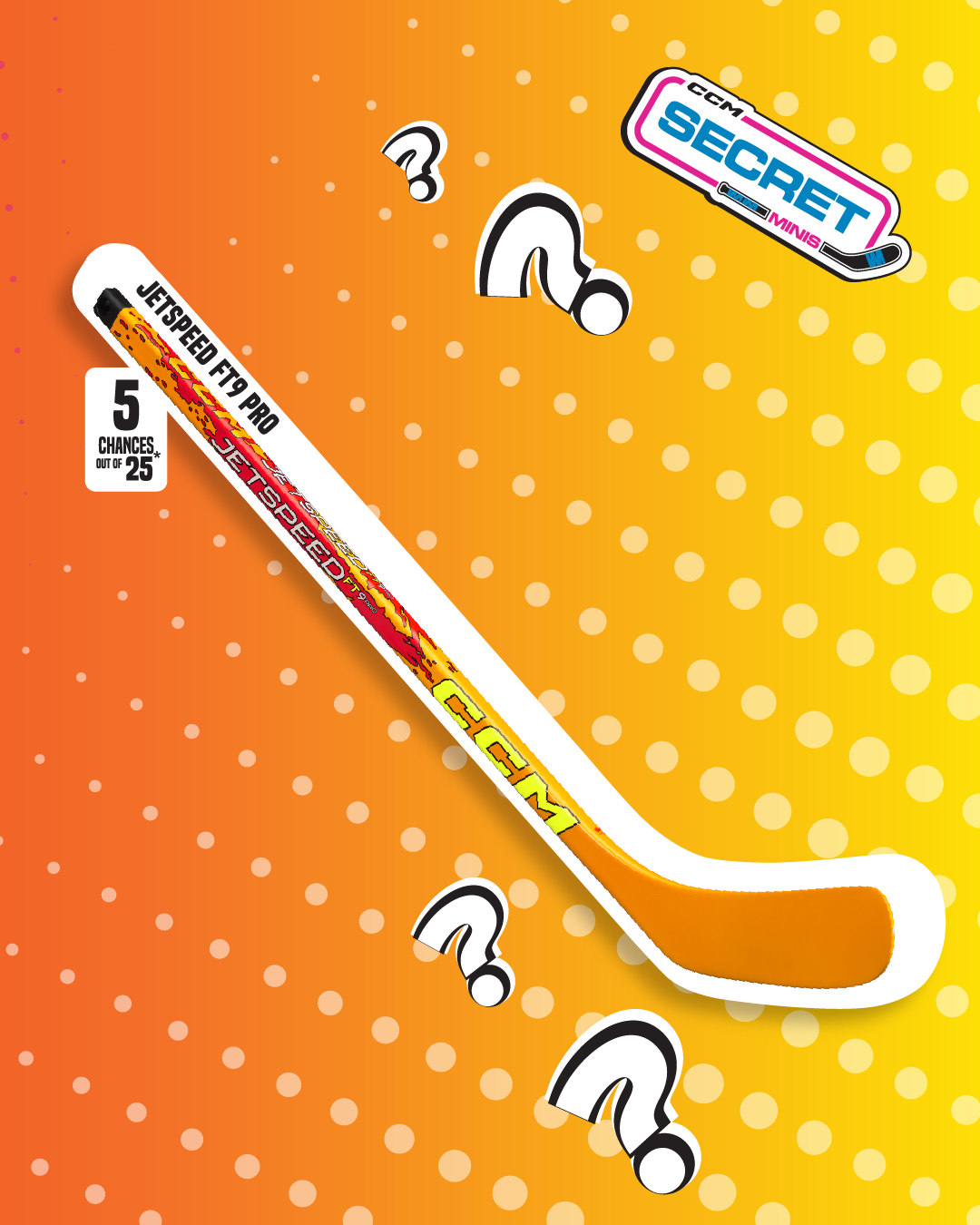 CCM Secret Mini Sticks 2026 Edition - Mini Hockey