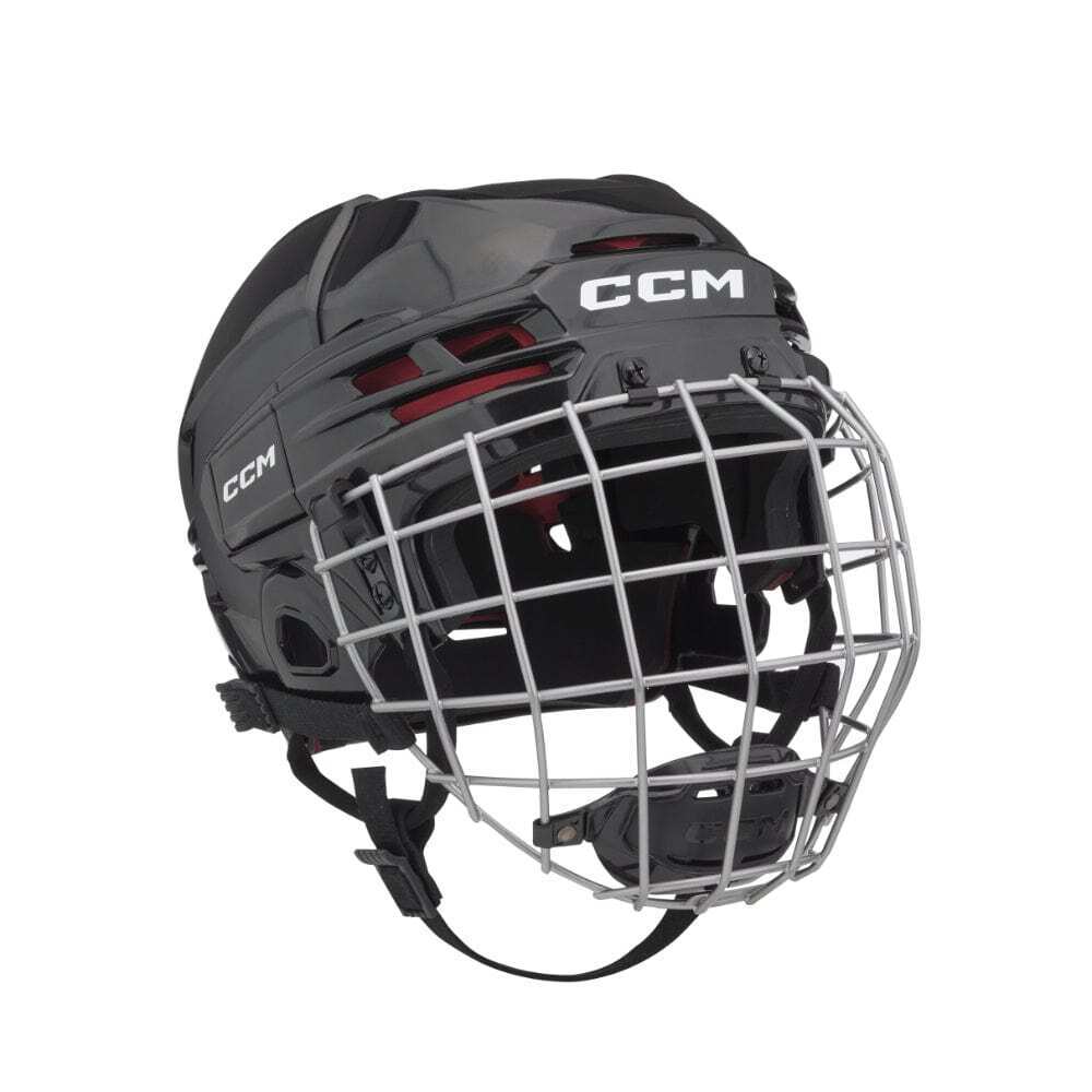 CCM Tacks 70 Hockey Helmet Combo - Youth / Black - Hockey Protection > Head and Face