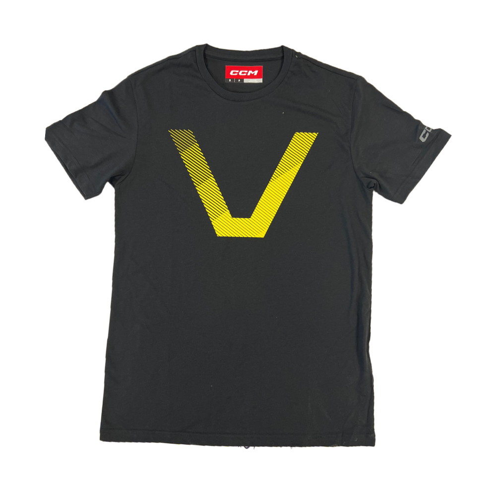 CCM Tacks AS-V Pro T-Shirt in Black - Senior - Small - Hockey Accessories > Apparel