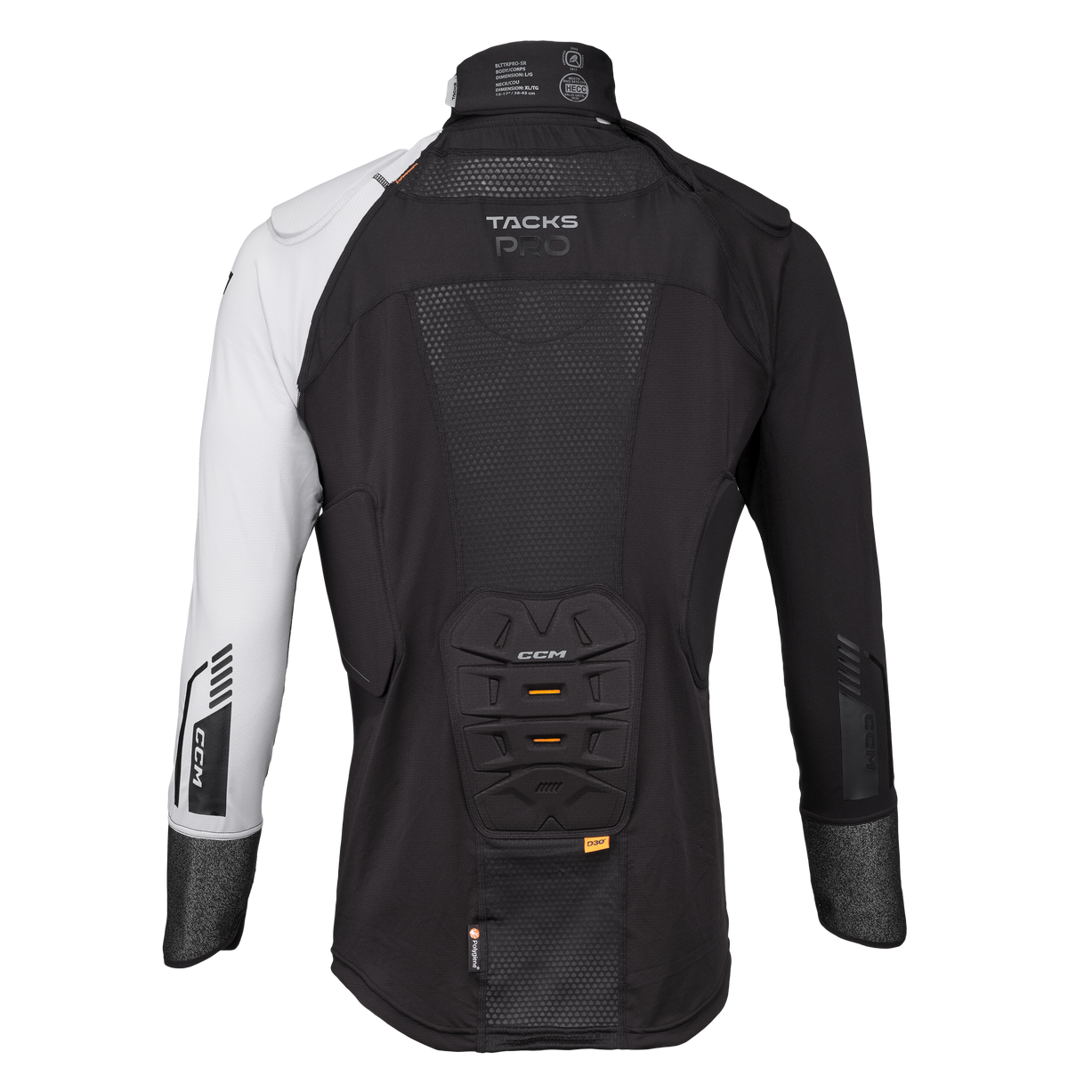 CCM Tacks Pro Cut protection long sleeve top with wrist and neck guard Senior - ICE HOCKEY BASE LAYERS