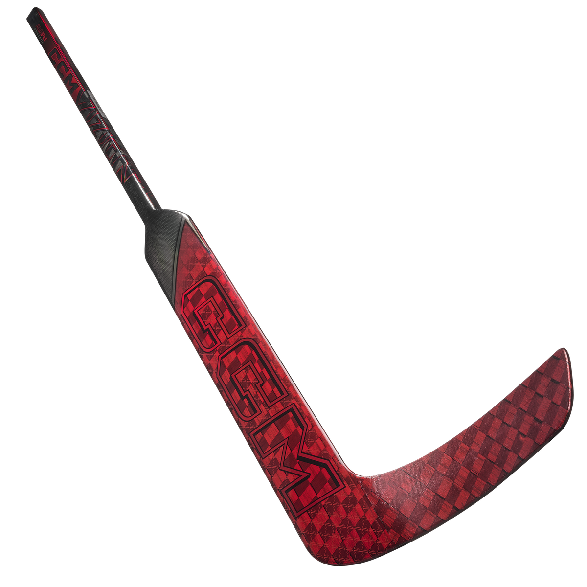 CCM Vizion Goalie Stick Senior - Left - P1 / 24’’ / Red - Ice Hockey Goalie Sticks