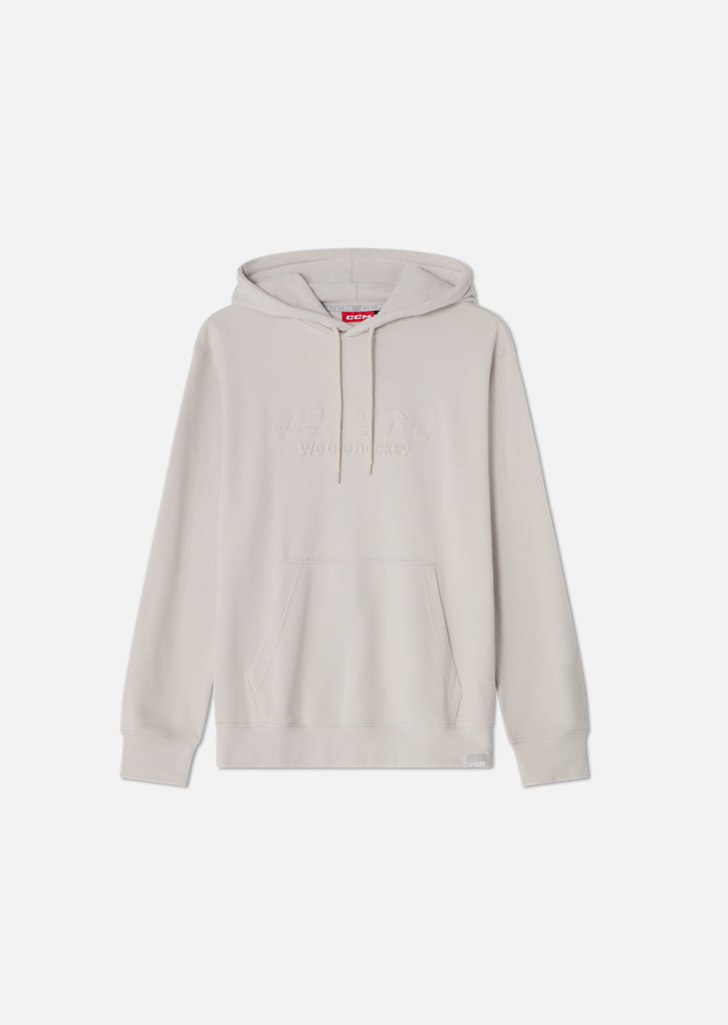 CCM ’WE ARE HOCKEY’ Hoodie - Lunar Rock / Medium - Ice Hockey Clothing