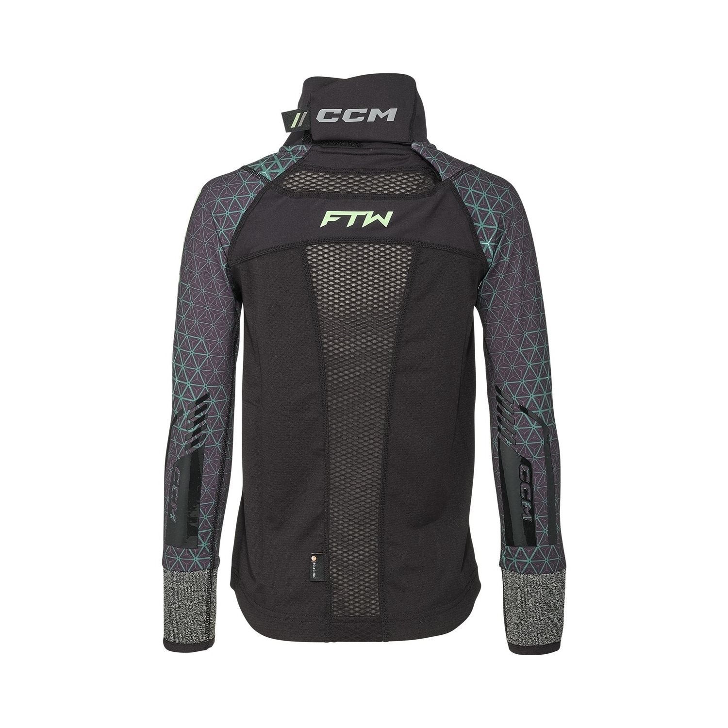 CCM Womens FTW Neck Protect Long Sleeve Shirt Youth - Womens Ice Hockey Baselayers