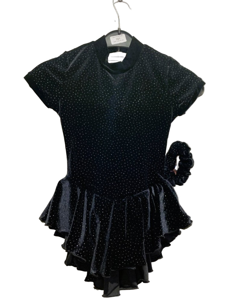 Chloe Noel DSV73 Ice Skating Dress in Black - Child Small - Child Small - Clothing > Figure Skating Dresses