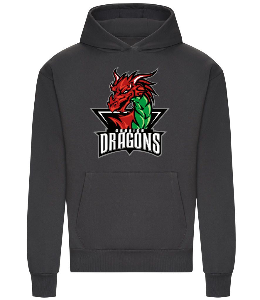 Deeside Dragons Heavyweight Oversized Hoodie - Official Merchandise