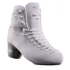 Aura by True Sky 100 Figure Skates White Junior