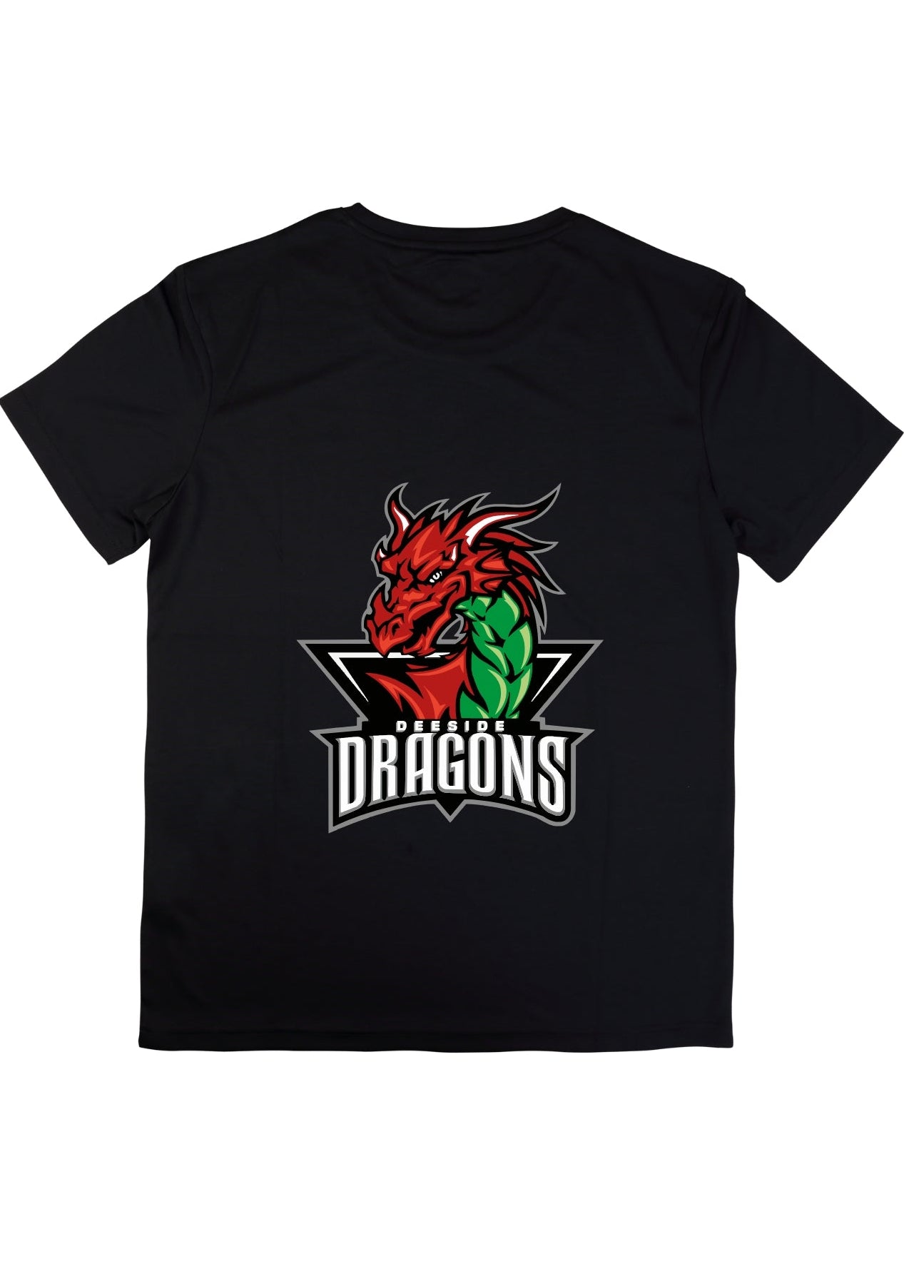 Dragons T-Shirt- Official Merchandise - Large Logo / Adult Small / Black