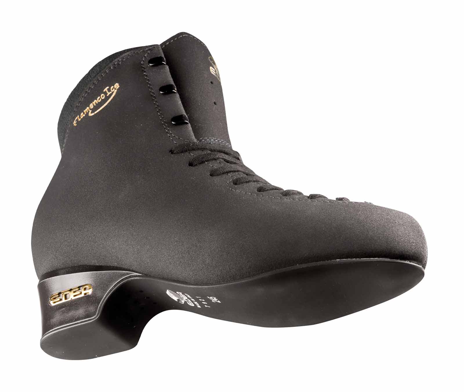 Edea Flamenco Ice Boot Only in Black. Junior Sizes 225 - 255 - 225 / B - Figure Skating