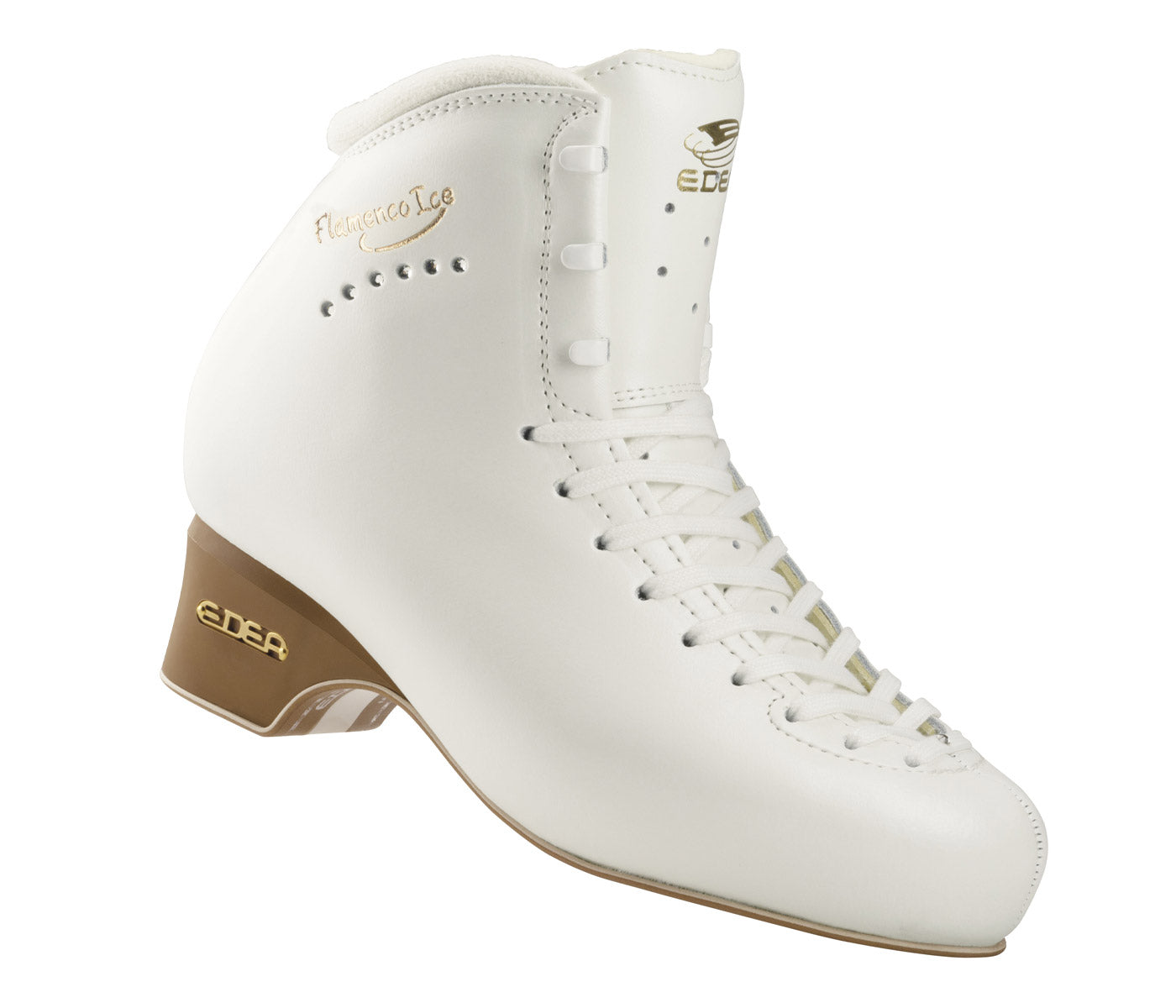 Edea Flamenco Ice Boot Only in Ivory. Junior Sizes 225 - 255 - 225 / B - Figure Skating