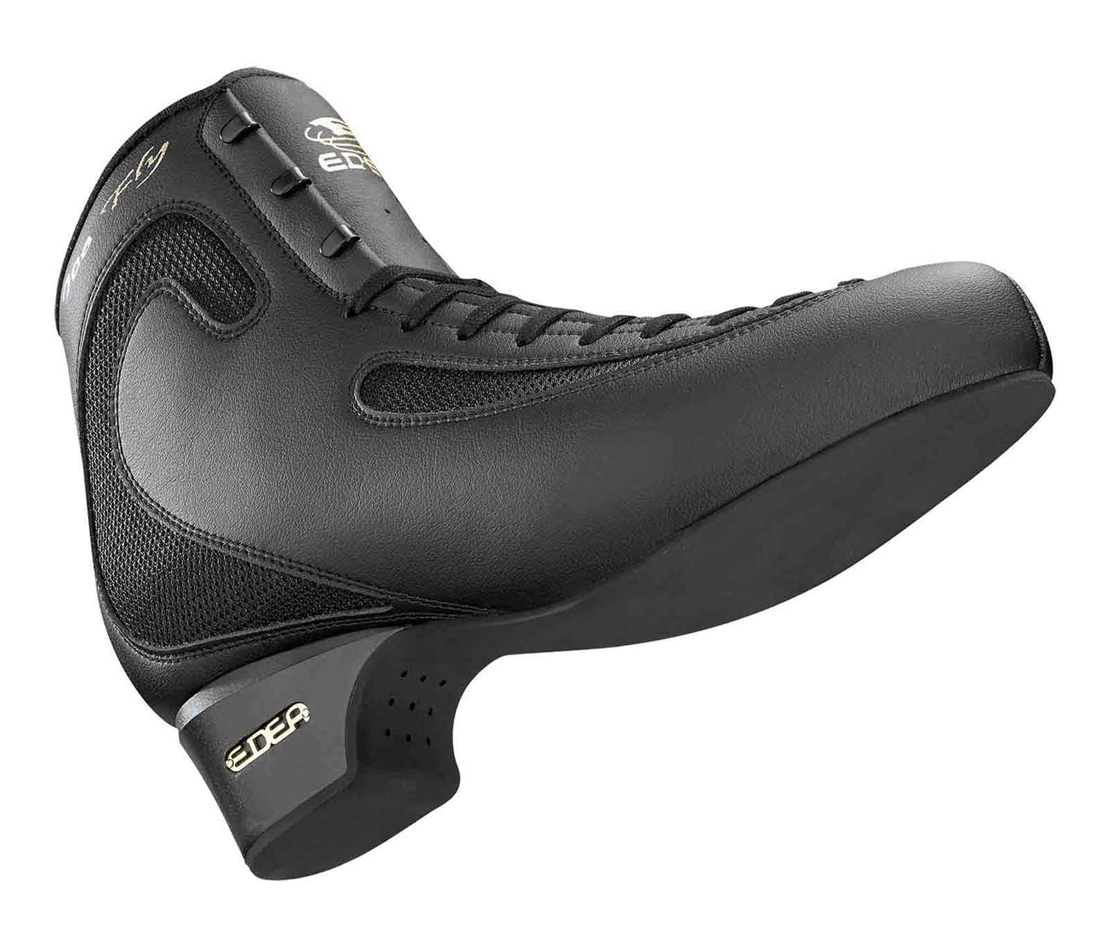 Edea Ice Fly Boot Only in Black. Junior Sizes 225 - 255 - 225 / B - Figure Skating