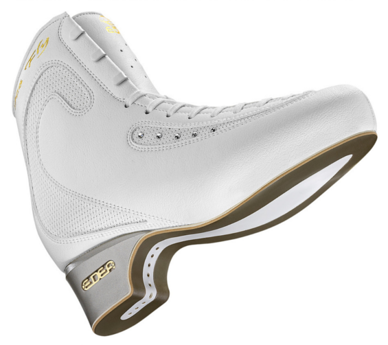 Edea Ice Fly Boot Only in Ivory. Senior Sizes 260 - 280 - 260 / B - Figure Skating