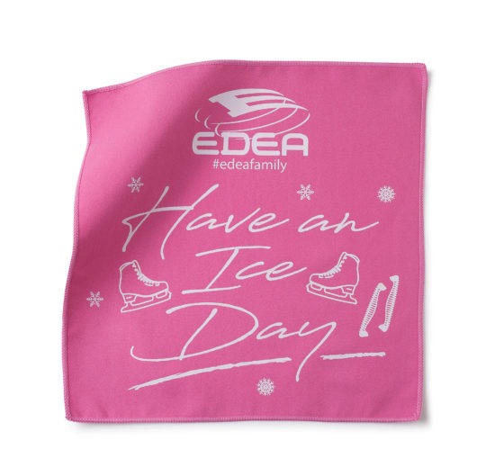 Edea Ice Skate Blade Towel - Hot Pink - Accessories > Boot Accessories