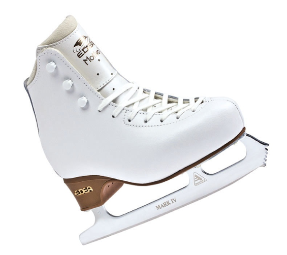 Edea Motivo Figure Skates in Ivory. Junior Sizes 195 - 255 - 195 - Special Order - Figure Skating