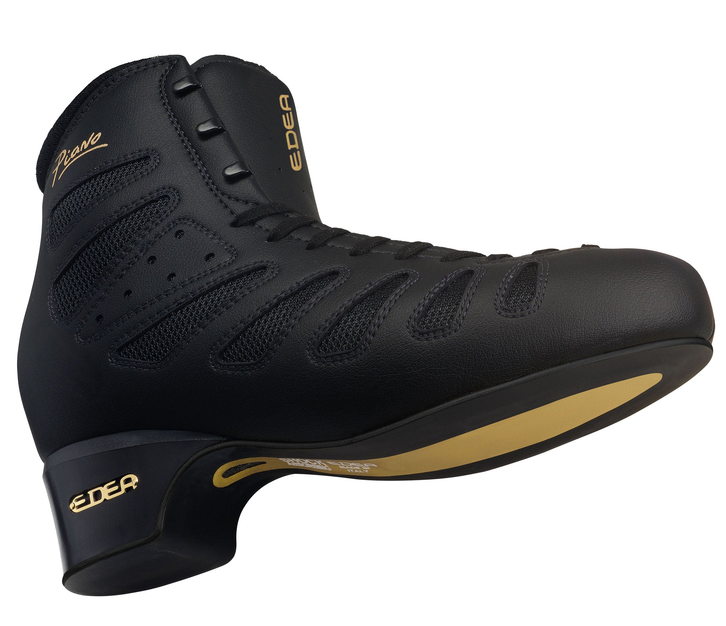 Edea Piano Boot Only in Black. Senior Sizes 260 - 310 - Figure Skating