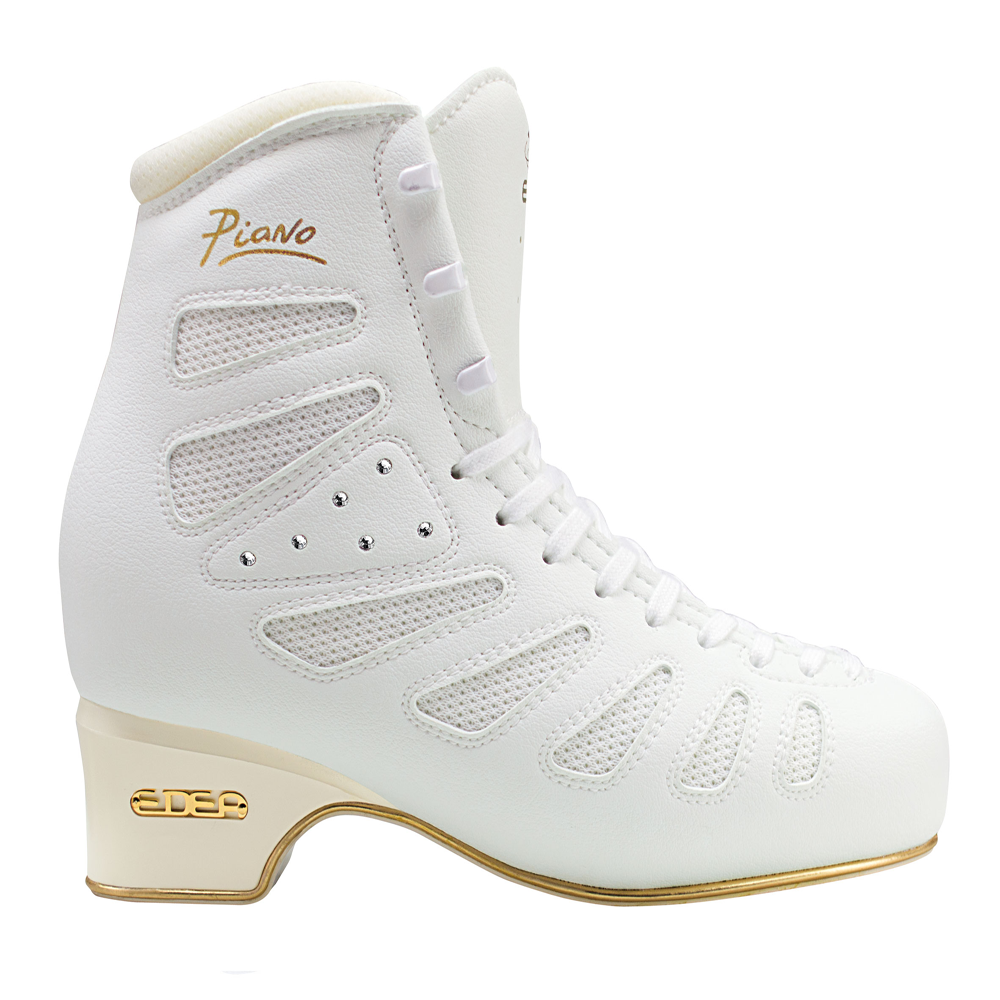 Edea Piano Boot Only in Ivory. Junior Sizes 225 - 255 - 225 / B - Figure Skating