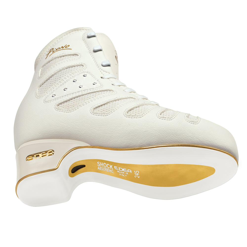 Edea Piano Boot Only in Ivory. Junior Sizes 225 - 255 - Figure Skating