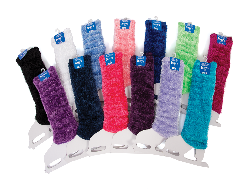 Furry Leg Warmers for Ice Skating by Jerry’s - Clothing > Figure Skating Gloves