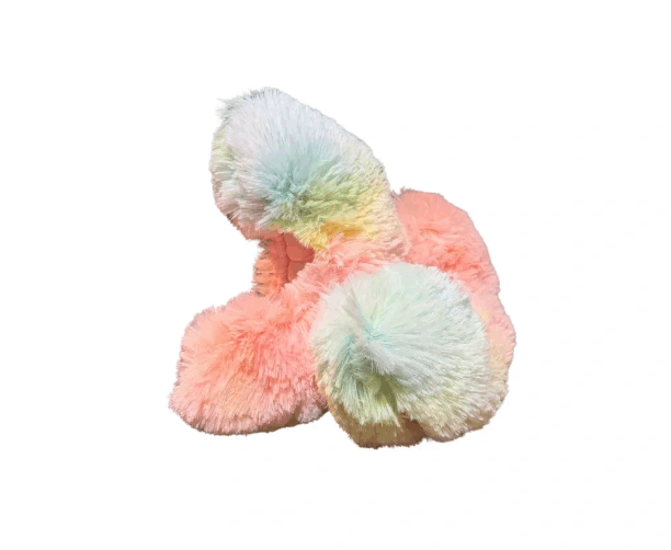 Fuzzy Soakers Fur Skate Blade Covers - Crazy Sherbet Patch - Accessories > Skate Guards and Soakies