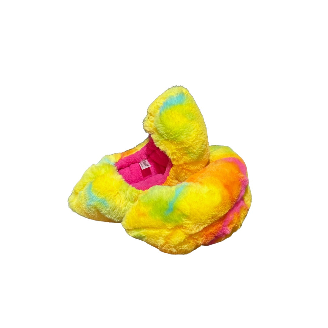 Fuzzy Soakers Fur Skate Blade Covers - Neon - Accessories > Skate Guards and Soakies