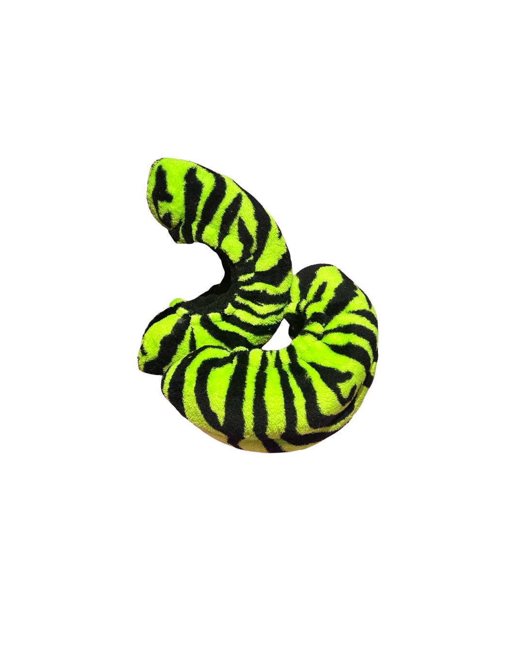 Fuzzy Soakers Fur Skate Blade Covers - Neon Lime Zebra - Accessories > Skate Guards and Soakies