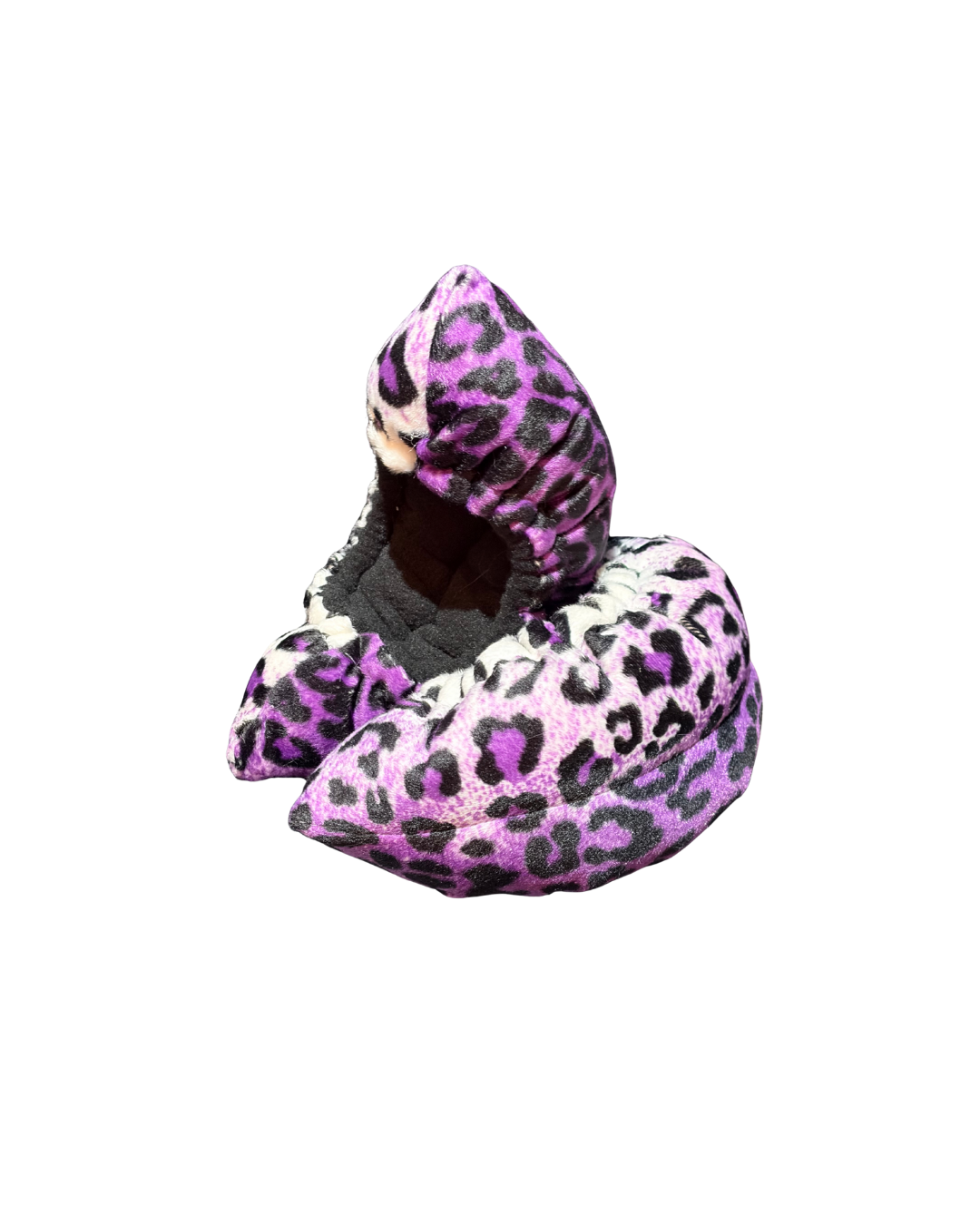 Fuzzy Soakers Fur Skate Blade Covers - Purple Leopard - Accessories > Skate Guards and Soakies