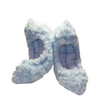 Fuzzy Soakers Fur Skate Blade Covers - Solid Light Blue - Accessories > Skate Guards and Soakies