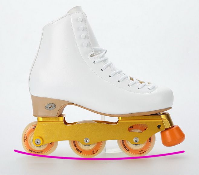 G.H. Plates Off Ice Skate Plates Complete Kit - Size 2 (197mm/8’’) - Figure Skating