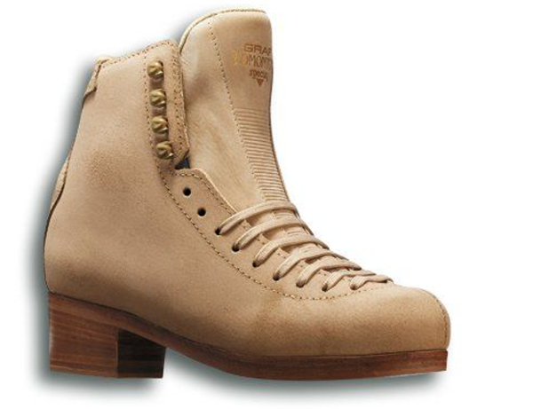 Graf Edmonton Special Classic Beige Boot Only. Junior Sizes 3 - 5.5 - Figure Skating