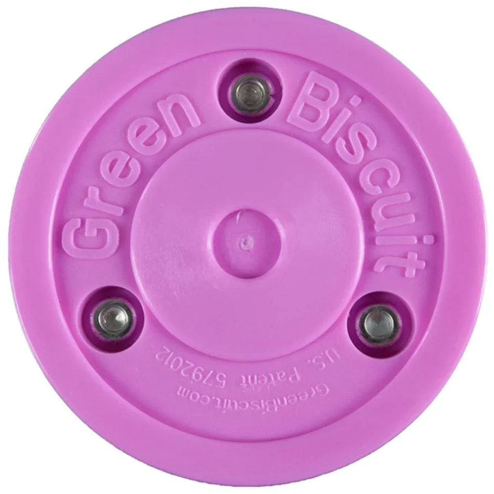 Green Biscuit Off Ice Puck - Blush - Ice Hockey Pucks & Balls