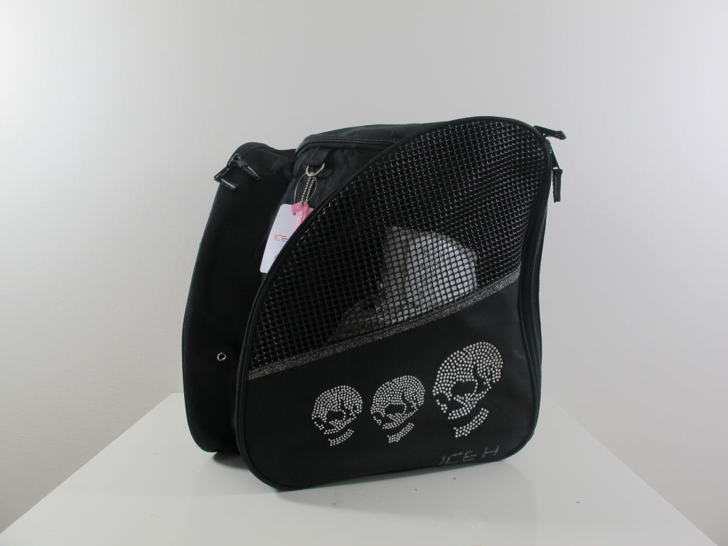Ice H Skate Backpack Style Rhinestone Carry Bag - 1.8 Skulls - Accessories > Skate Bags