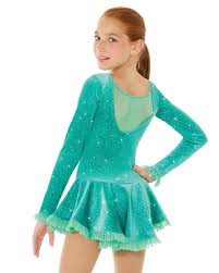 Mondor 2739 Skating Dress in Green Age 8-10 years