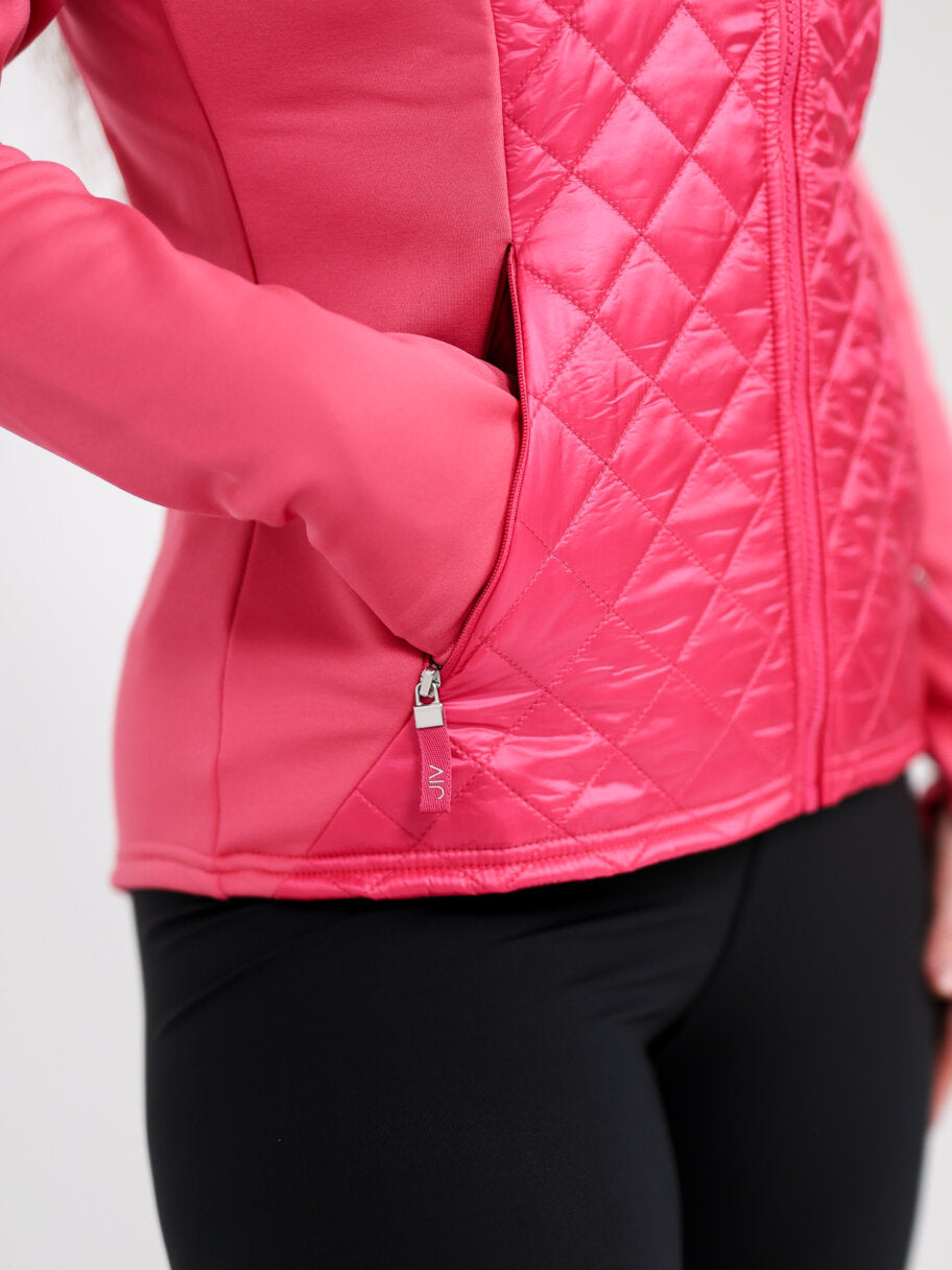 Jiv Sport Icepro Ice Skating Jacket in Pink