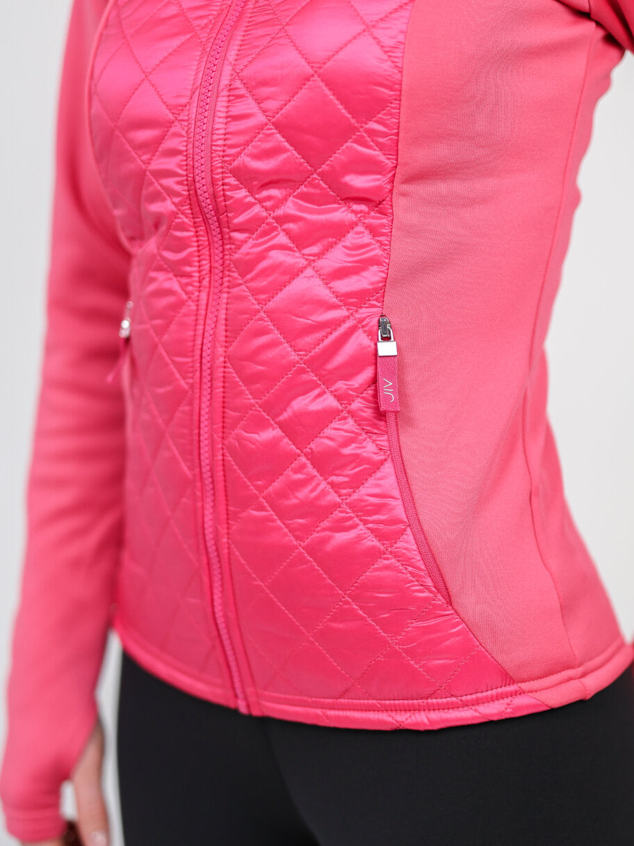 Jiv Sport Icepro Ice Skating Jacket in Pink