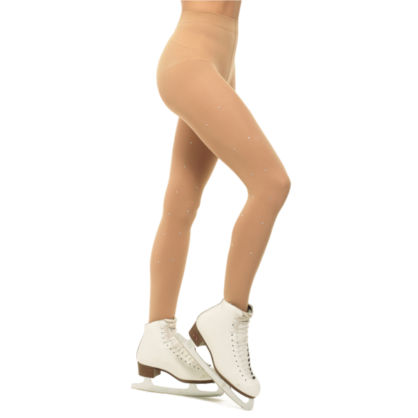 Intermezzo 0870 Footed Crystal Tights Adult Sizes - Clothing > Figure Skating Tights